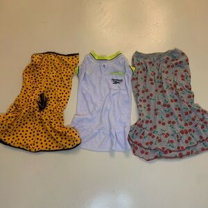 Reebok Dog Tennis Dress and Two other summer dresses